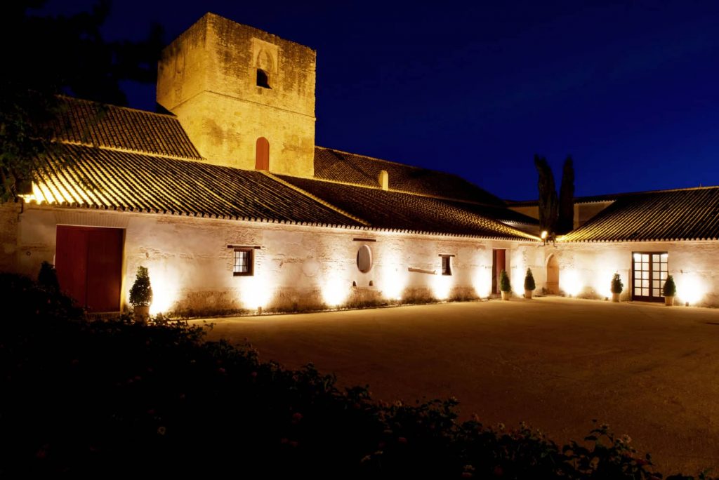 Hacienda La Soledad de noche